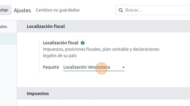 Modulod e contabilidad