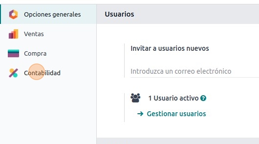 Modulod e contabilidad