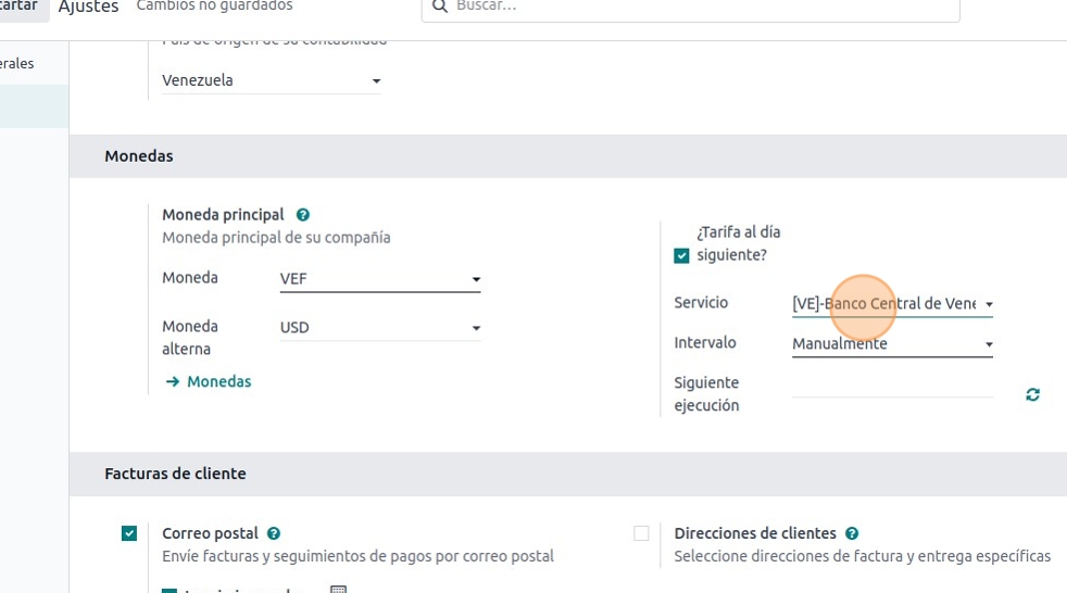 Modulod e contabilidad