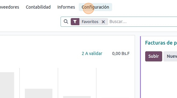 Modulod e contabilidad