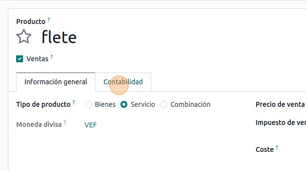 Modulod e contabilidad