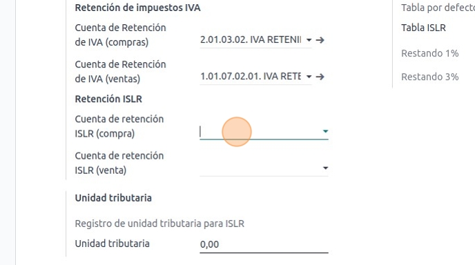 Modulod e contabilidad