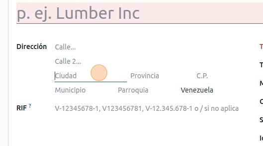Modulod e contabilidad