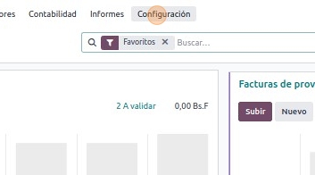 Modulod e contabilidad